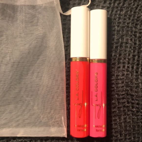 Set of 2 LA Colors lip glosses, New/never used - Picture 2 of 3